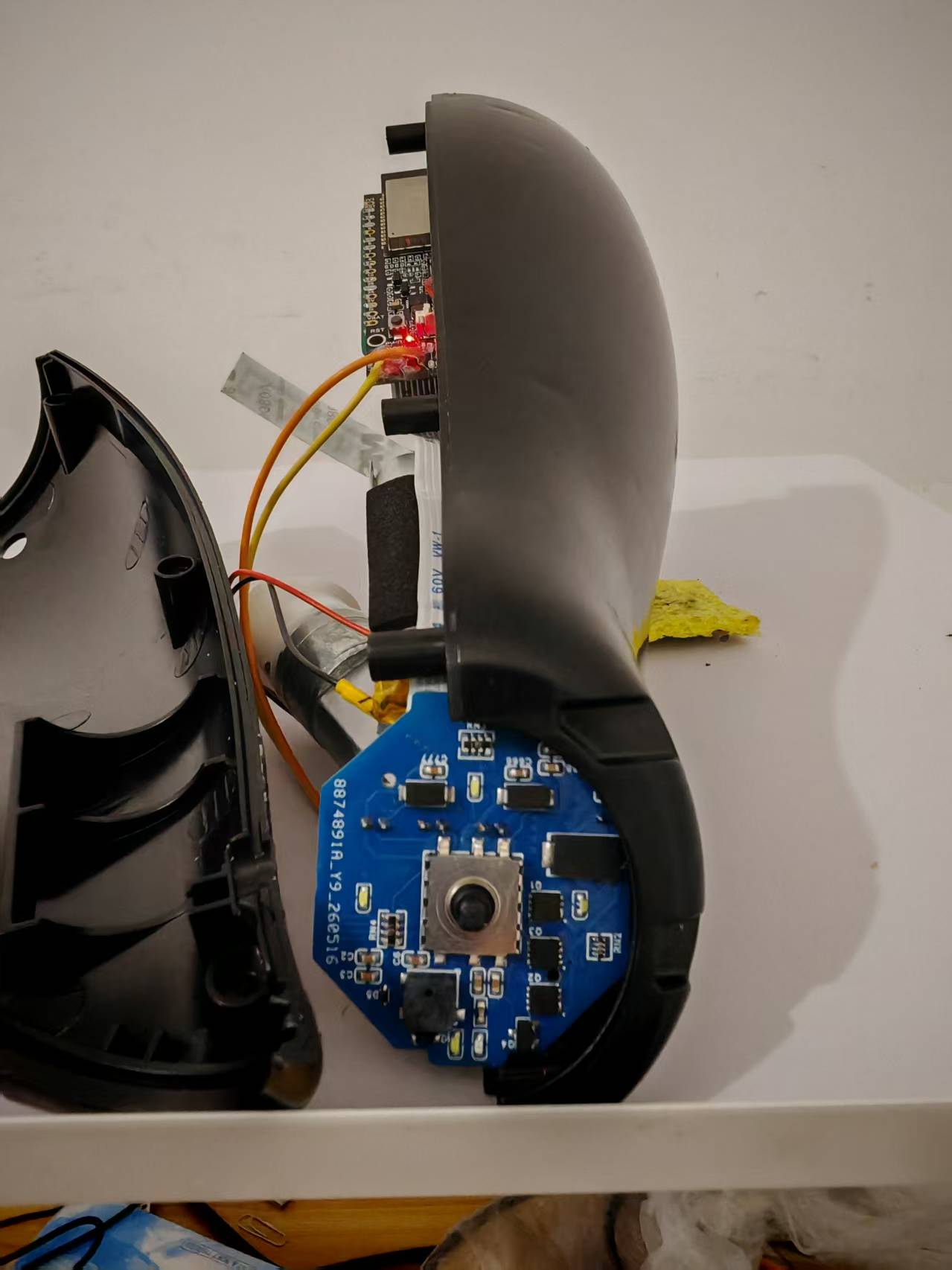 New Pulsar control board fitted inside an assembled device