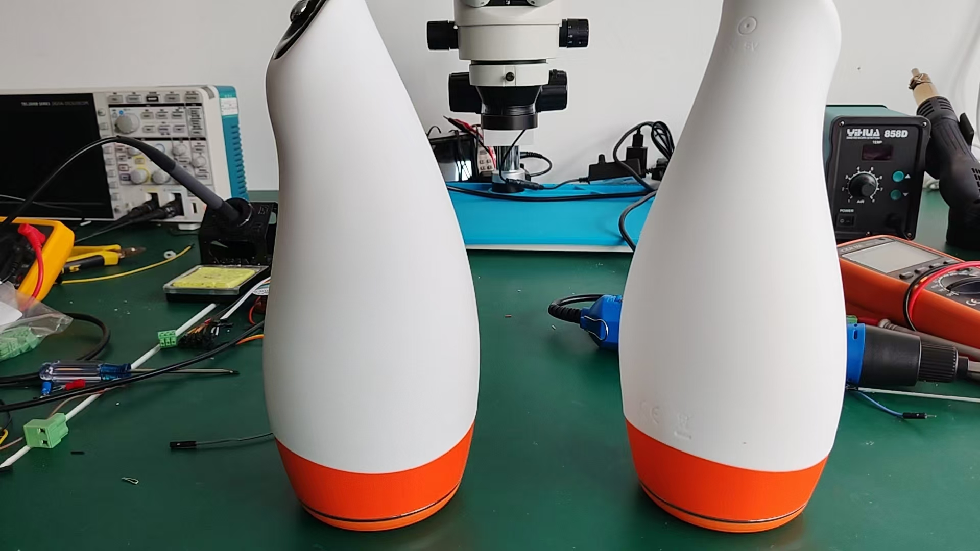 Pulsar F1 prototype units on our hardware testing bench.